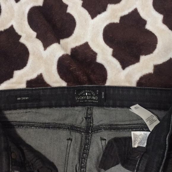 Charcoal skinny jean, Lucky brand, Ava style, 10S - Picture 2 of 5